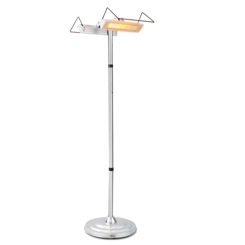 1500W Standing Electric Heater with Double-Sided Heating