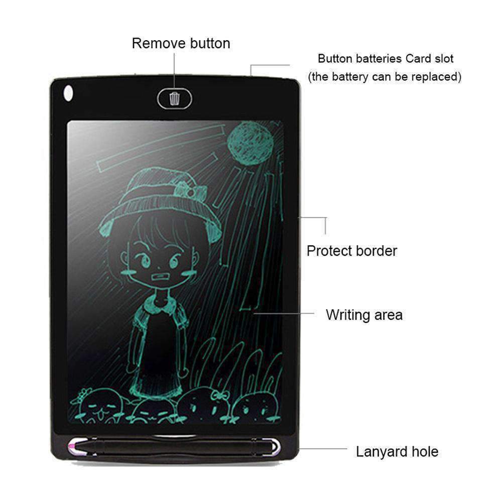 8.5 inch LCD Writing Tablet Electronic Handwriting Graphics Board Draf