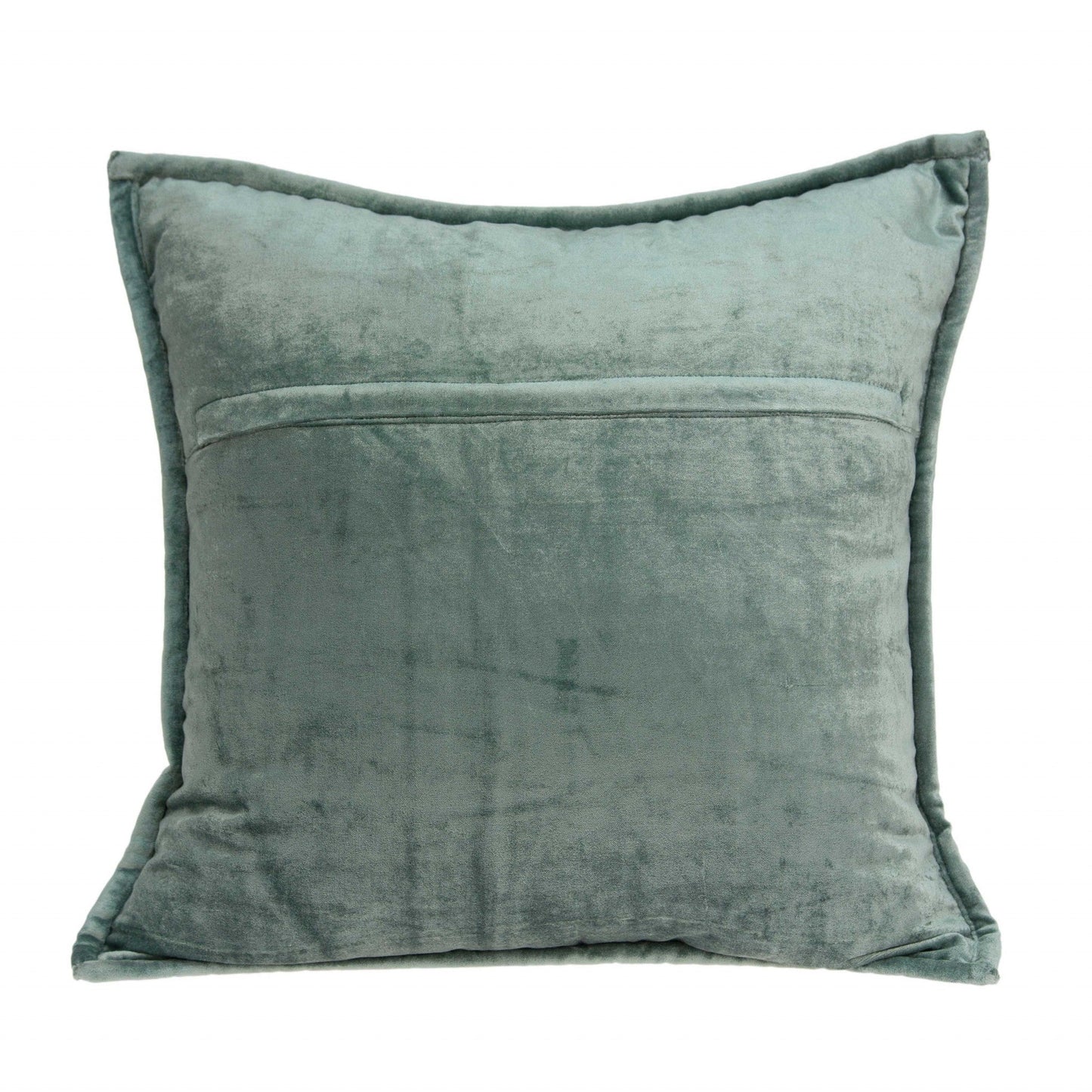 20inches x 7inches x 20inches Transitional Sea Foam Solid Quilted