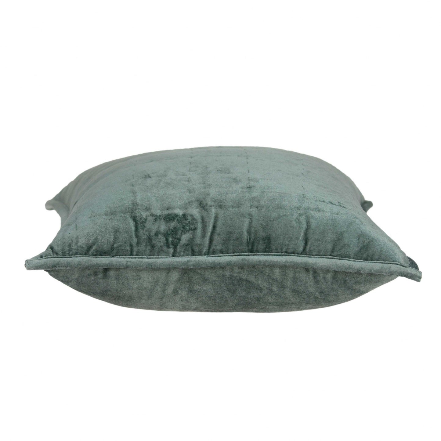 20inches x 7inches x 20inches Transitional Sea Foam Solid Quilted