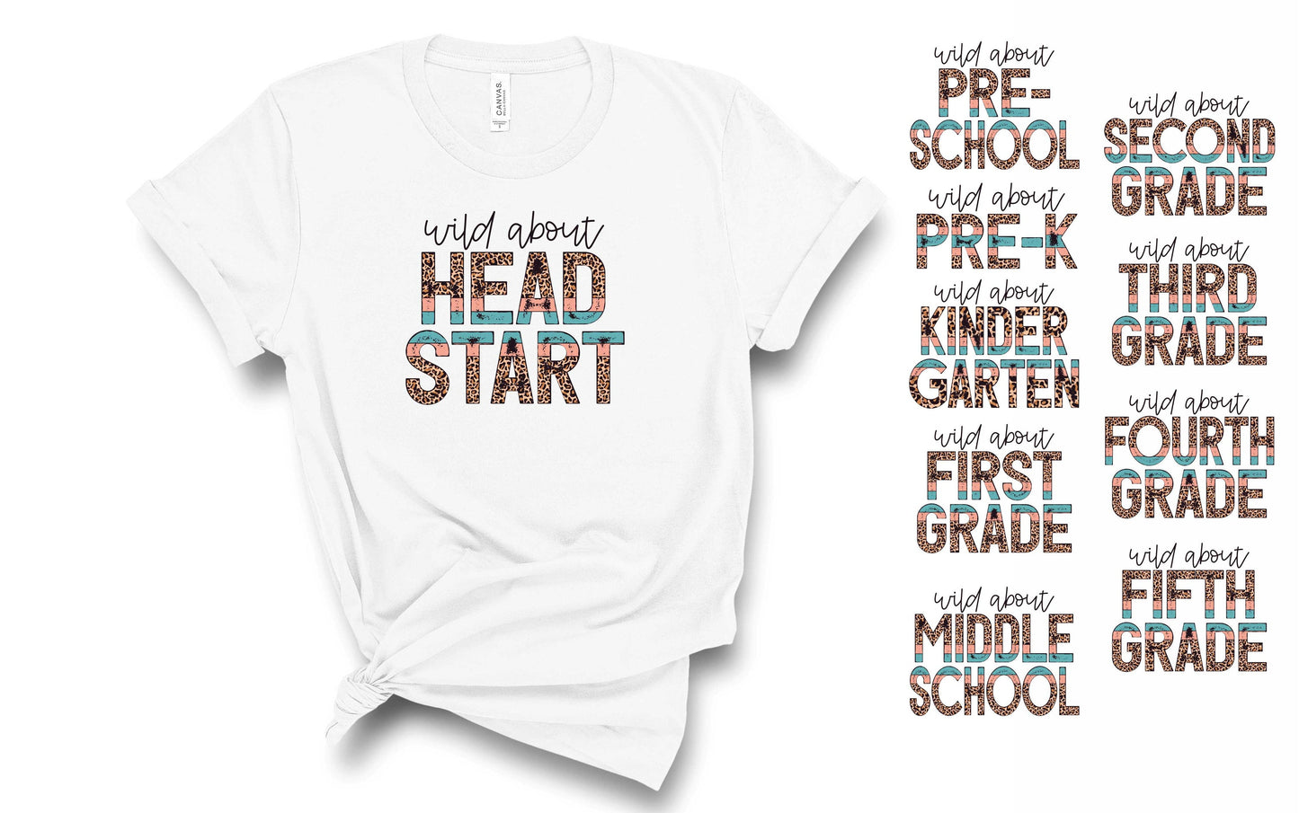 Wild About Leopard Grade - Graphic Tee