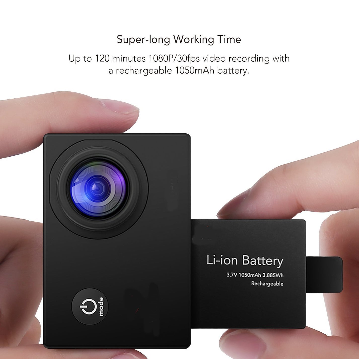 4K Waterproof All Digital UHD WiFi Camera + RF Remote And Accessories