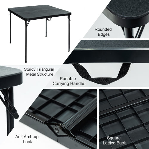 5 Pieces Folding Table and Chair Set