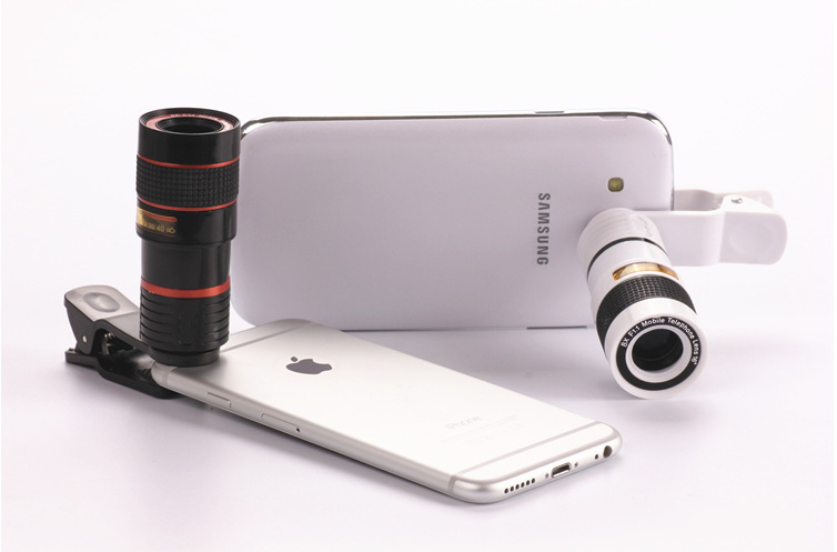 ,Mobile Phone Universal 8X8 Optical Zoom Telescope