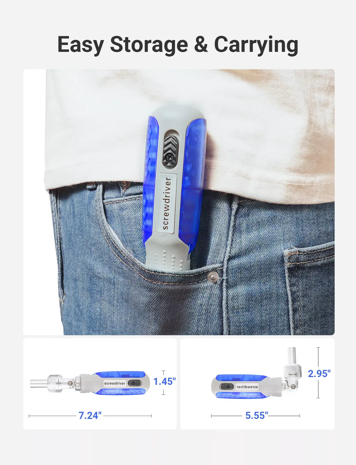 14-in-1 Multi-Bit Magnetic Ratchet Screwdriver Set