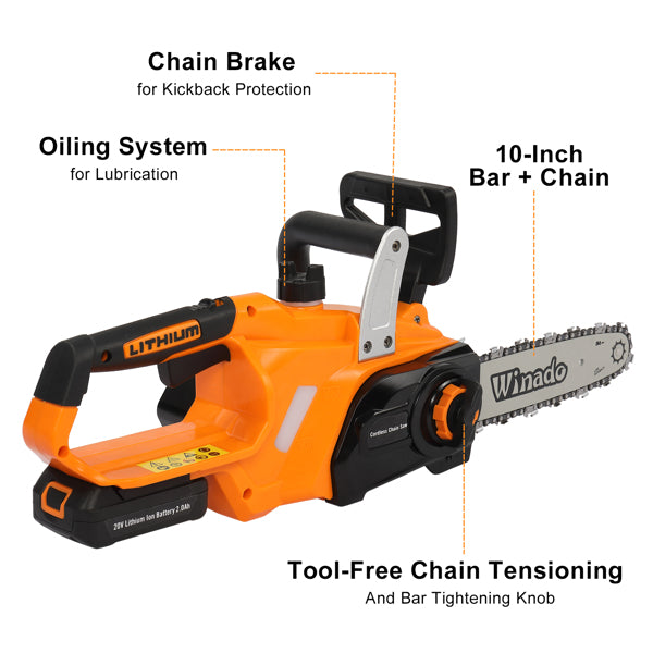 20V Cordless Lithium Battery with Fast Charging Dock Charging Saw
