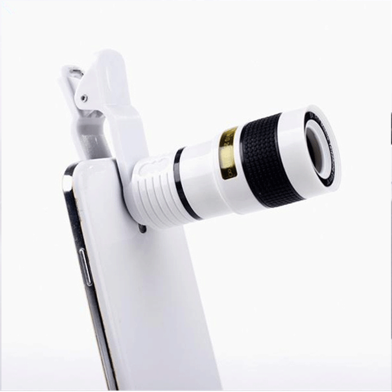 ,Mobile Phone Universal 8X8 Optical Zoom Telescope
