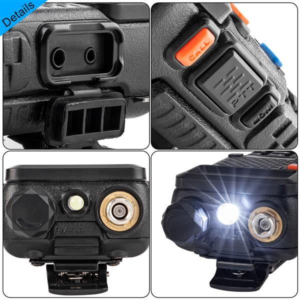 6pcs BAOFENG 136-174MHz / 400~520MHz Dual Band Walkie Talkie