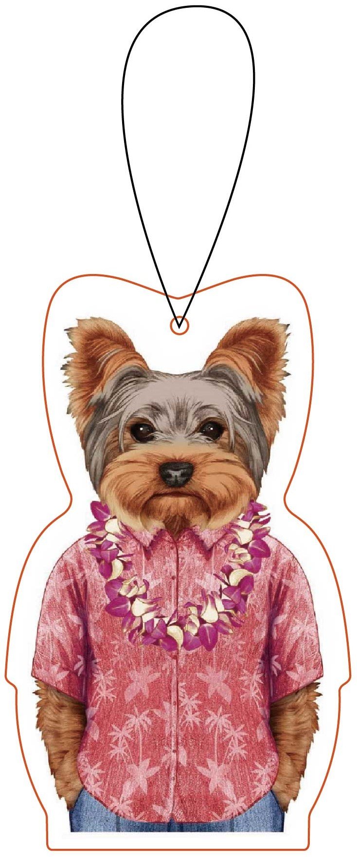 Yorkie In Hawaii 12 Pack