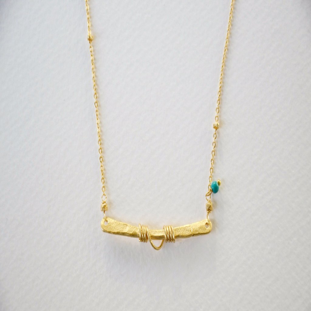 Wholesale : 3 Bar and Wire Wrap Pendant:  CLEARANCE SALE