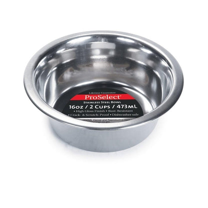 16oz Heavy Stainless Steel Dish with Mirror Finish