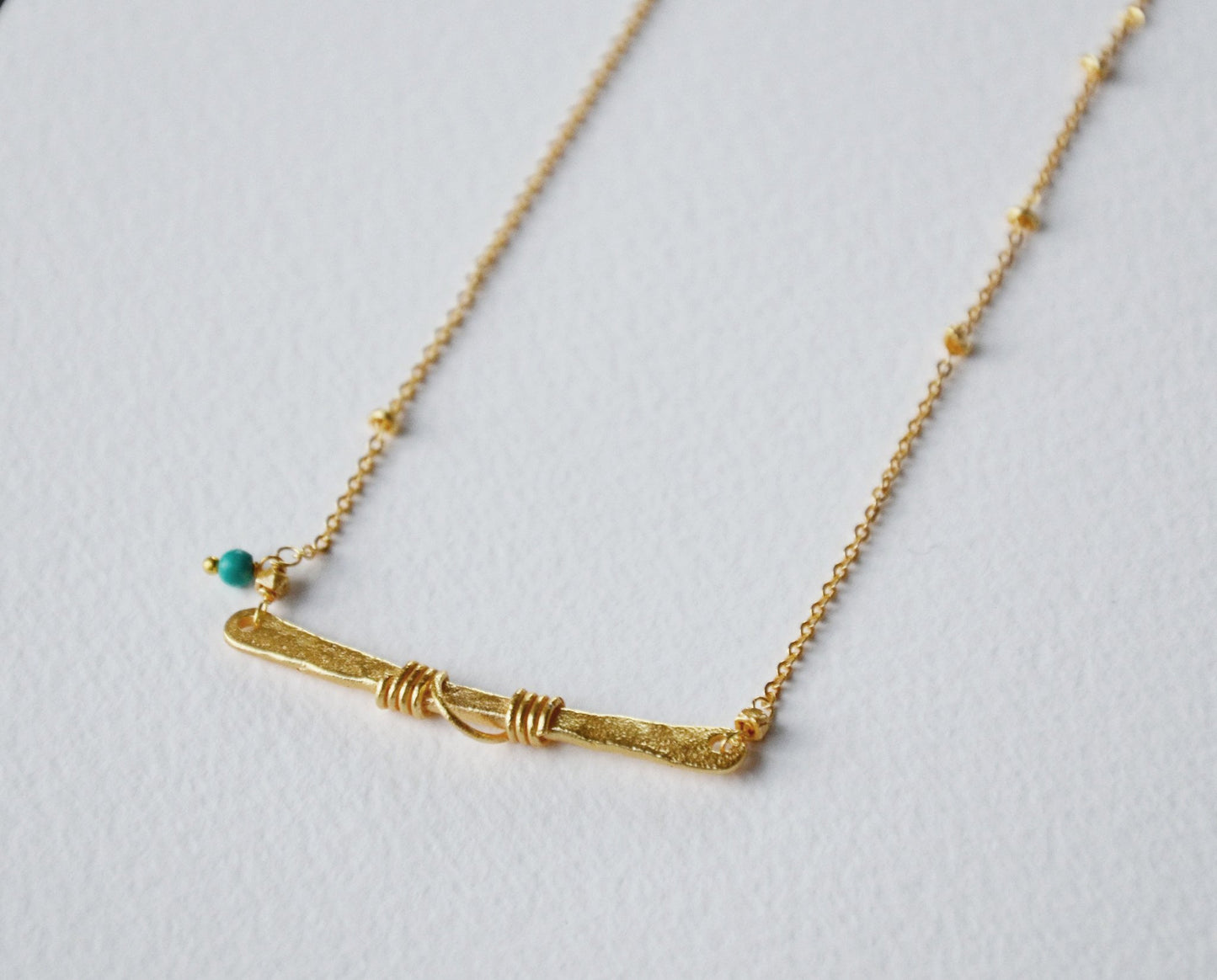 Wholesale : 3 Bar and Wire Wrap Pendant:  CLEARANCE SALE
