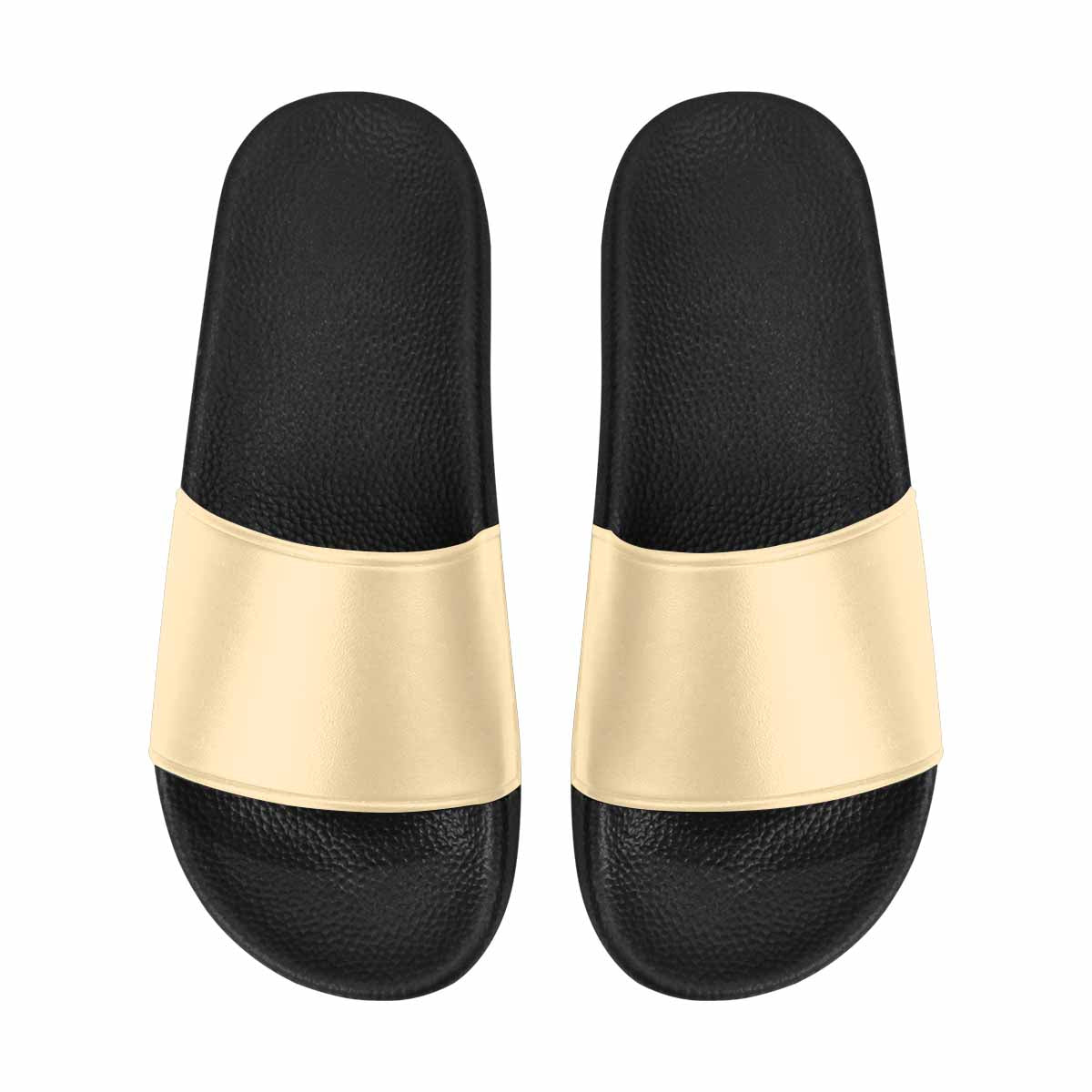 Womens Slide Sandals, Peach