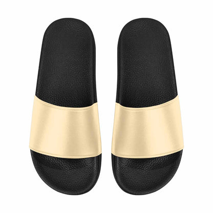 Womens Slide Sandals, Peach