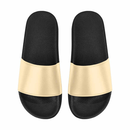 Womens Slide Sandals, Peach