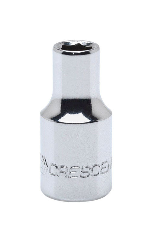 Apex Tool Group 2427615 0.25 in. Drive 6 Point Standard Metric Socket