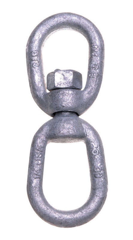 Apex Tool Group T9630635 0.4 in. Eye & Eye Swivel  Galvanized- pac