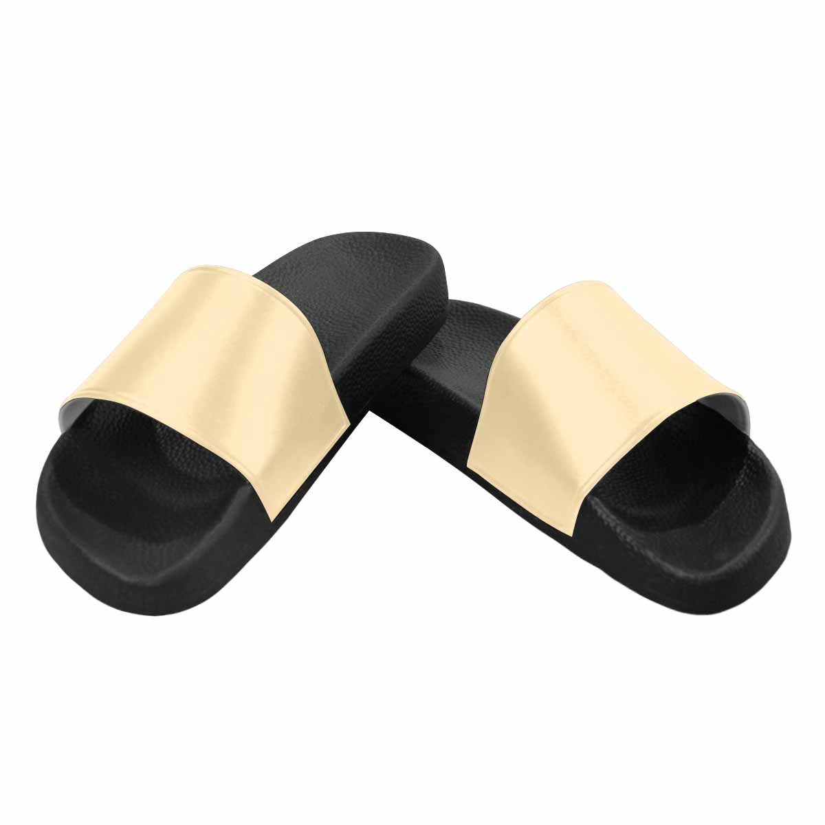 Womens Slide Sandals, Peach