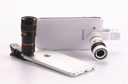 ,Mobile Phone Universal 8X8 Optical Zoom Telescope