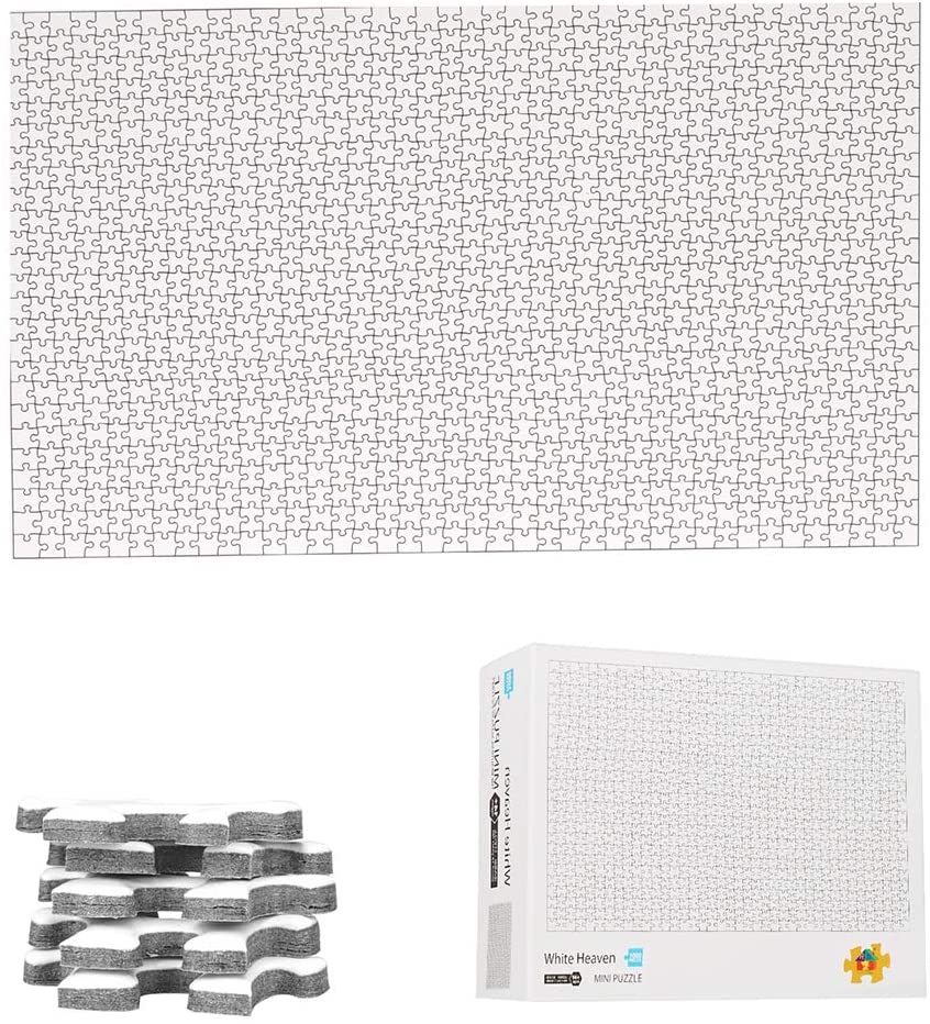 White Hell Puzzle for Adults Kids ,1000 Piece