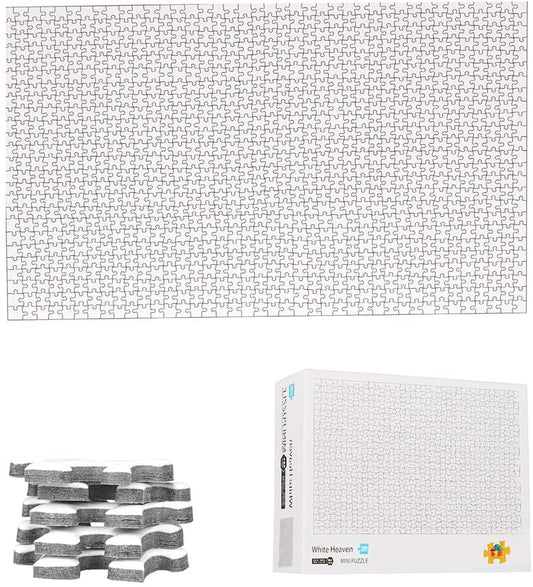 White Hell Puzzle for Adults Kids ,1000 Piece