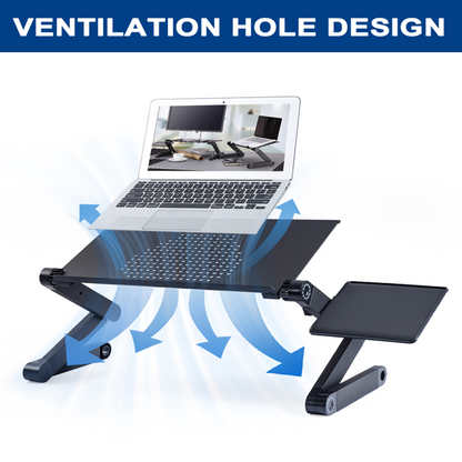Adjustable Height Laptop Stand for Desk Ergonomic Computer Table