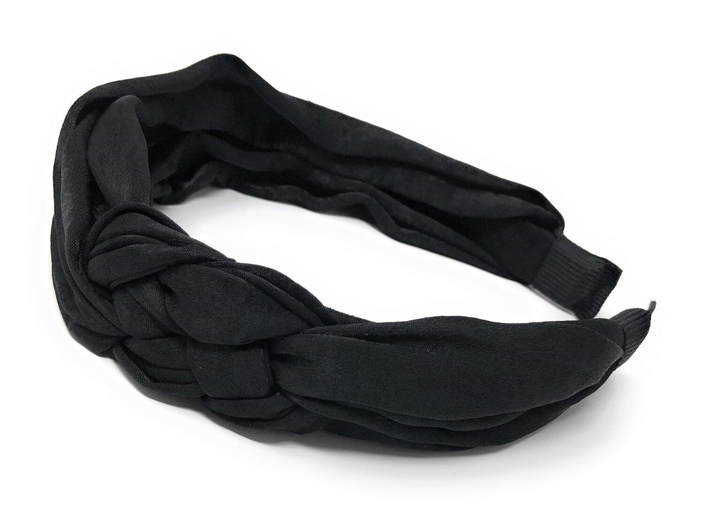 Wide Headband for Girls, Bohemian Braided Knot Headbands for Women, Vi
