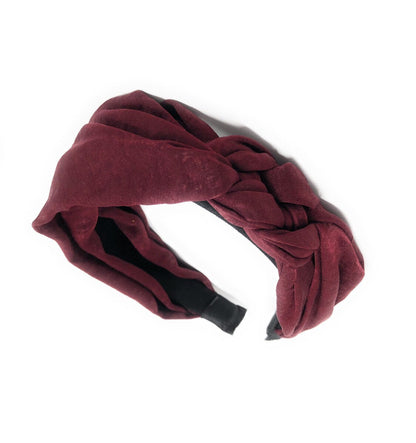 Wide Headband for Girls, Bohemian Braided Knot Headbands for Women, Vi