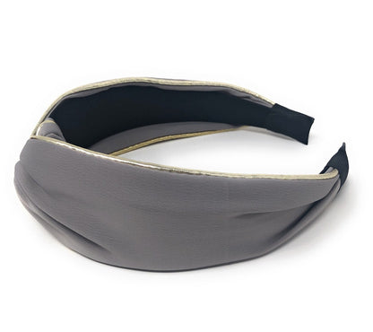 Wide Satin Headband for Girls, Bohemian Turban Retro Headbands, Twiste