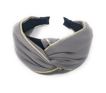 Wide Satin Headband for Girls, Bohemian Turban Retro Headbands, Twiste