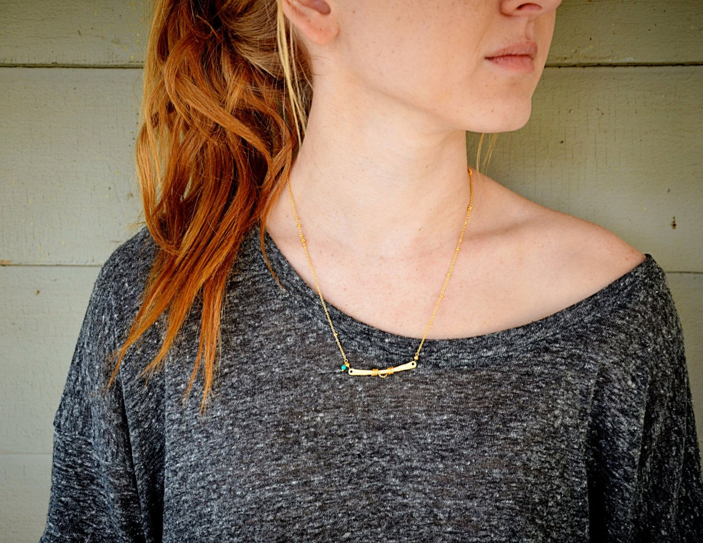 Wholesale : 3 Bar and Wire Wrap Pendant:  CLEARANCE SALE