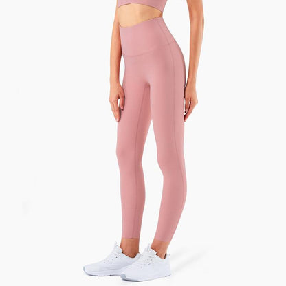 4 Way Stretch Naked Feel Athletic Exercise Gym Leggings Women High