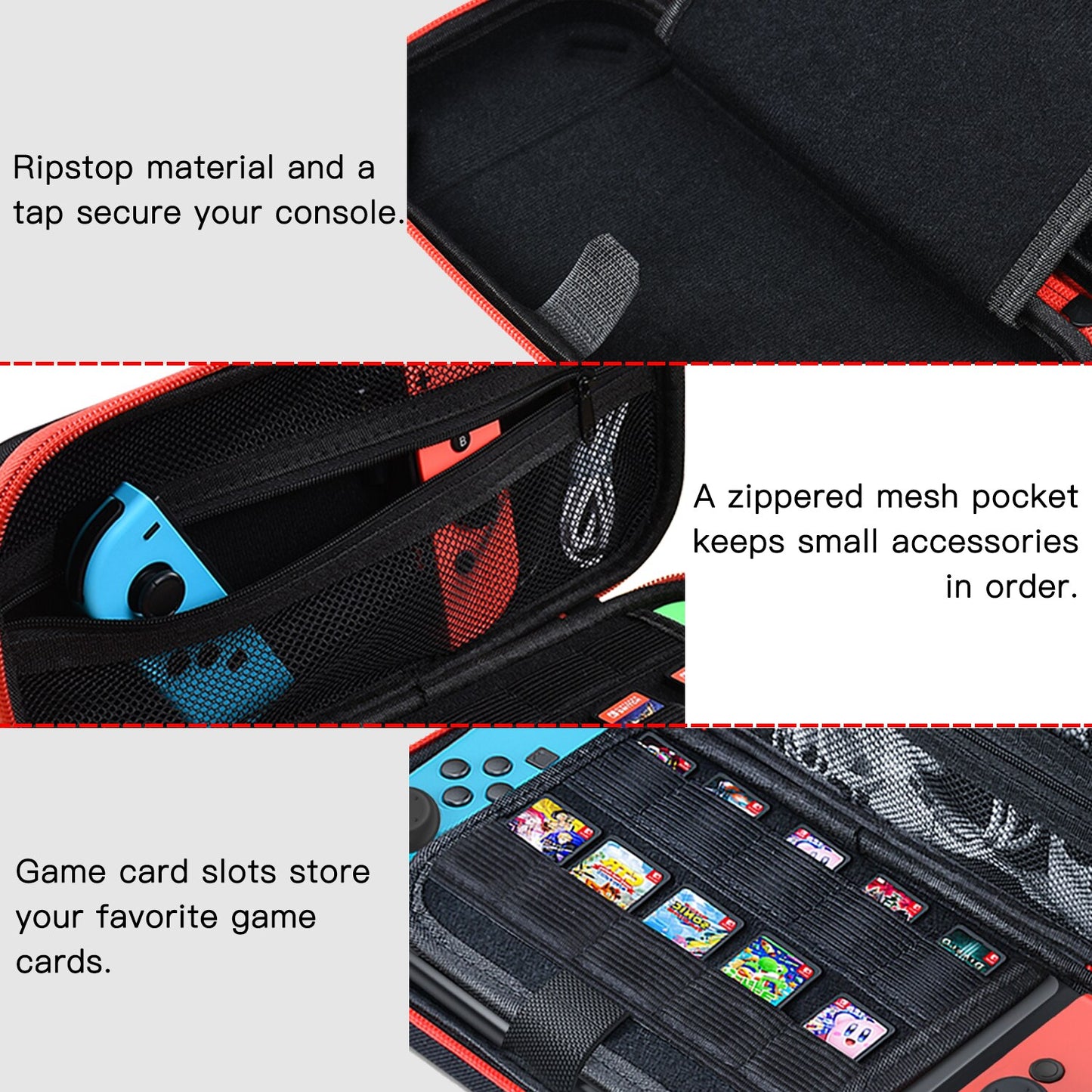 Waterproof Protective Storage Bag For Switch Console Stand For