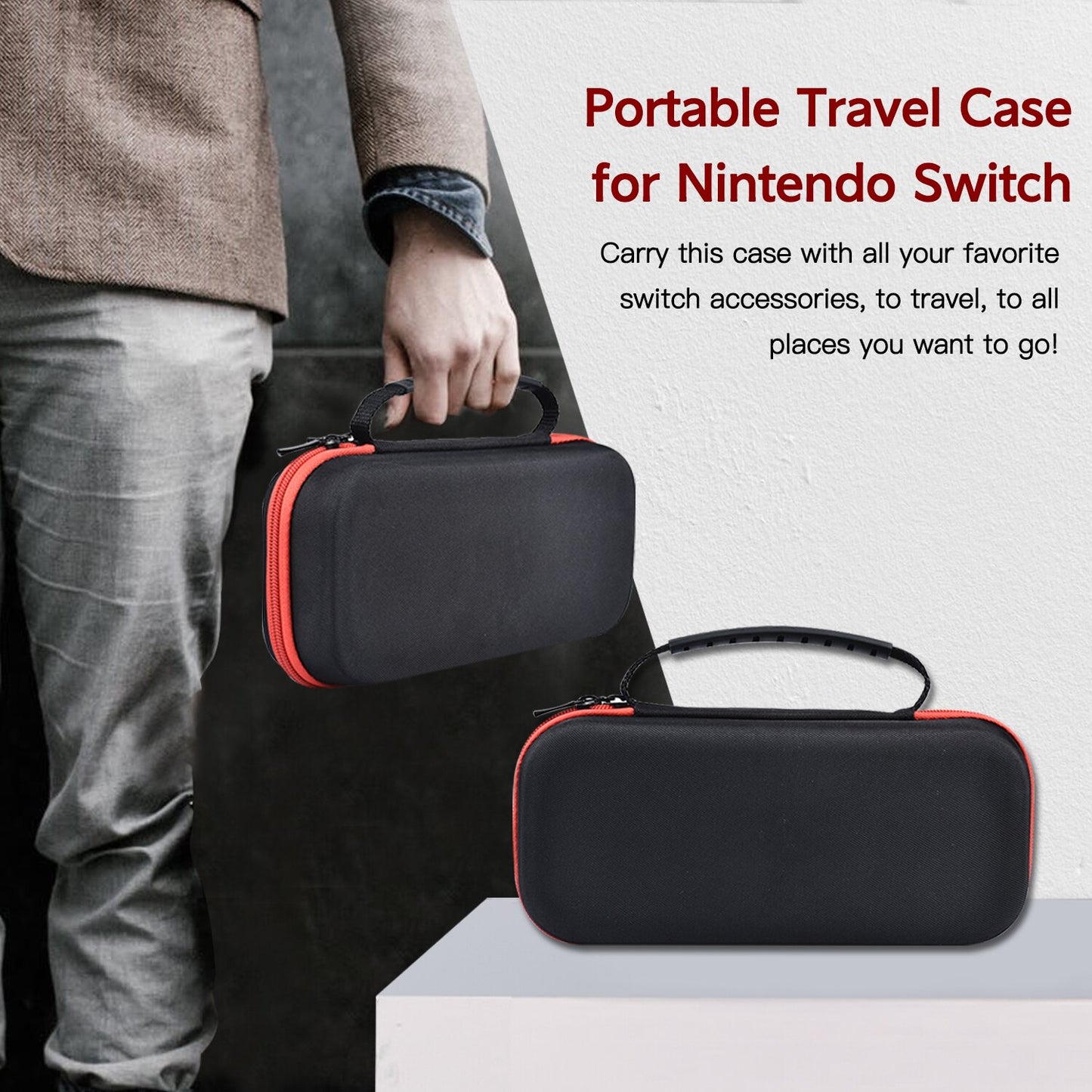 Waterproof Protective Storage Bag For Switch Console Stand For
