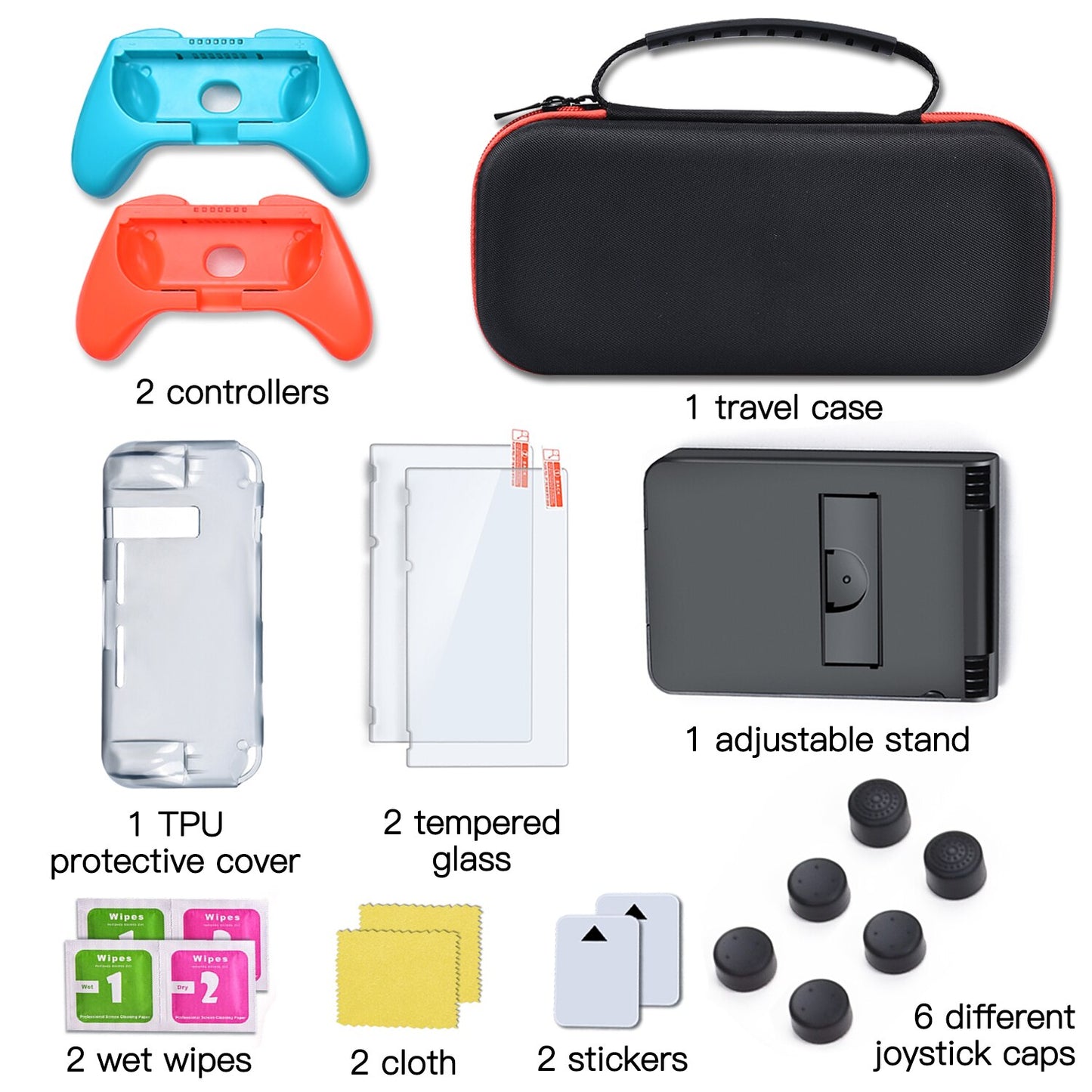 Waterproof Protective Storage Bag For Switch Console Stand For
