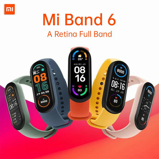 Xiaomi Mi Band 6 Smart Bracelet 4 Color Touch Screen Miband 5